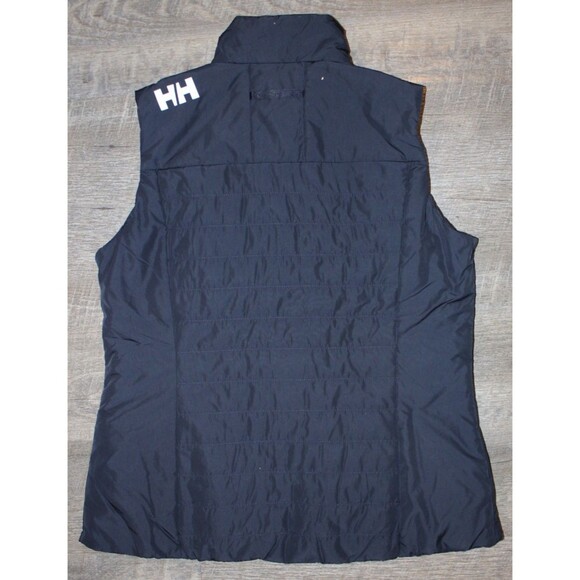 HELLY HANSEN WOMEN'S GILET CREW VEST NAVY BLUE NWT SZ L $150 - Picture 8 of 9